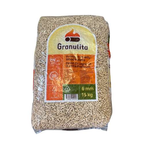 Pellet drzewny Granulita 15 kg - obrazek 3