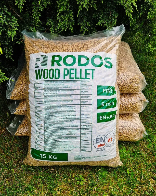 Pellet drzewny Rodos 15 kg - obrazek 3