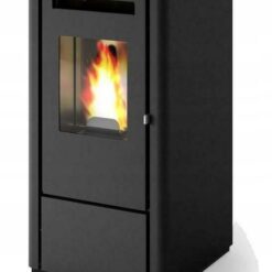 Alternative view of Piec Ferretti jednofunkcyjny stalowy na pellet 8 kW
